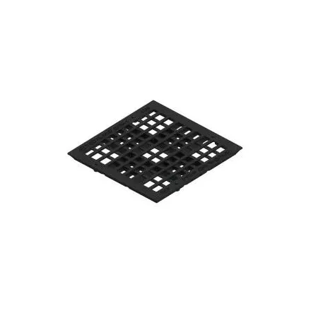BASE öntöttvas rács – 400×400 mm akna, B125