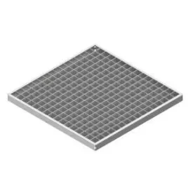 BASE OZ horganyzott rács – 550×550 mm akna, A15