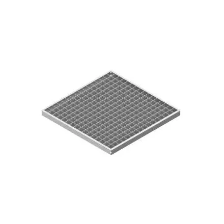 BASE OZ horganyzott rács – 550×550 mm akna, A15