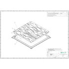 Fedlap FONTA URBAN patrat rama 950x950 Hext.50 PL.850x850 B125 (35459-38)