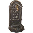 FIRENZE kerti alumínium öntvény álló falikút antikolt arany, tömlővéges réz kerti csappal