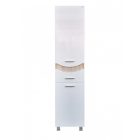 TMP ZX - SONOMA- fürdőszobai ÁLLÓSZEKRÉNY polcos - 195 x 35 cm