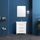 TMP TRIO lábon álló fürdőszobabútor CeraStyle SHARP - 37100 mosdóval - 60 x 48 cm