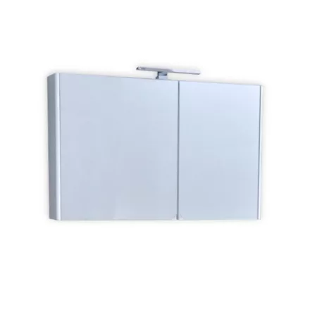 TMP SHARP Tükrös fürdőszobai szekrény LED világítással - 75 cm