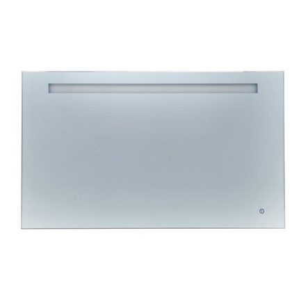 TMP LUX Touch fürdőszobai tükör - LED világítással - érintő kapcsolóval - 100 x 70 cm