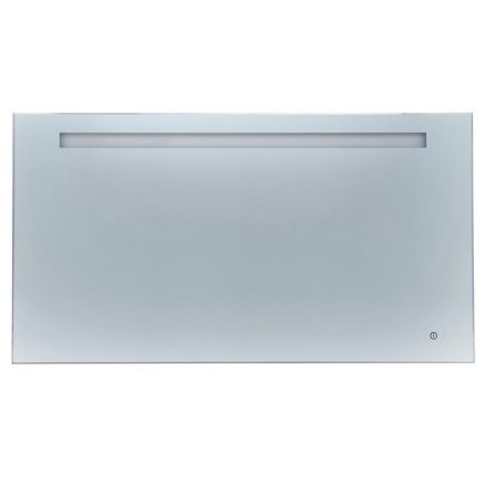 TMP LUX Touch fürdőszobai tükör - LED világítással - érintő kapcsolóval - 120 x 70 cm