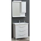 TMP TRIO 65 lábon álló fürdőszobabútor Sanovit SOFT - 13065 porcelán mosdóval - 65 x 45,5cm