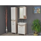 TMP ZX 55 - SONOMA - lábon álló fürdőszobabútor Sanovit ZENON - 6055 porcelán mosdóval - 55 x 44 cm