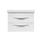 TMP LUX 60 fali fürdőszobabútor - Sanovit LUXURY - 11060 porcelán mosdóval - 60,5 x 46 cm