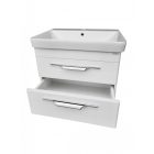 TMP LUX 60 fali fürdőszobabútor - Sanovit LUXURY - 11060 porcelán mosdóval - 60,5 x 46 cm