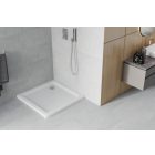 Mexen Flat Slim 100x100 szögletes lapos akril zuhanytálca, 5 cm magas