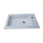 Sanovit ISIK porcelán mosdókagyló - jobb csaplyukas - 60 x 34 cm