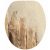 Sahara mintás MDF WC ülőke rozsdamentes fémzsanérral 