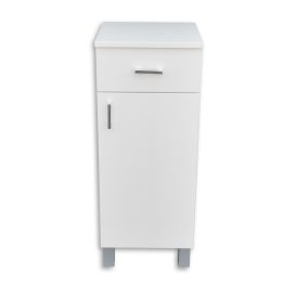   Viva STYLE fürdőszobai ÁLLÓSZEKRÉNY 85 alacsony POLCOS - 1 fiók - JOBBOS - 35 x 33 x 85 cm