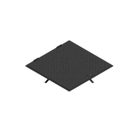 fedlap Metal festett URBAN Access négyzetes 700x700 PL.640x640 Hext.33 gyalogos fogantyúval (5000.4241-70)