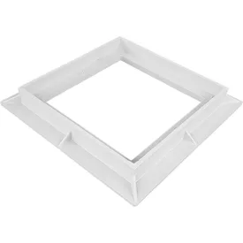   BASE négyzetes akna I. típus – 550×550 mm, keret, szürke