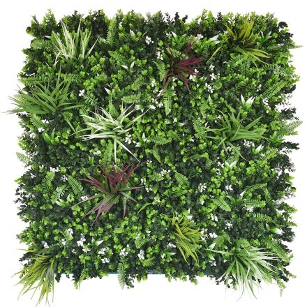 Wild Flora műanyag zöldfal 100x100 cm