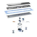 SAY Optima rozsdamentes acél zuhanyfolyóka, 90 cm