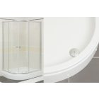 Favorit HEDO zuhanytálca, 115 x 90 cm, Jobbos/balos