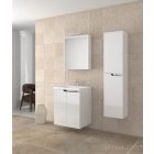 PIRAMIDA EURIDIKA fali függesztett / álló fürdőszobabútor öntött műmárvány mosdóval 60 cm