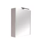 PIRAMIDA AKVA Tükrös fürdőszobai szekrény LED világítással - 60 cm