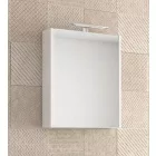 PIRAMIDA AKVA Tükrös fürdőszobai szekrény LED világítással - 60 cm