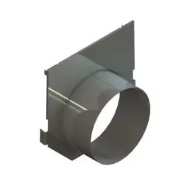   PRO OZ horganyzott acél végzáró elem – LN100, Hext.190 mm, DN110 kimenet