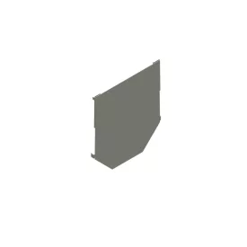   PRO OZ horganyzott acél végzáró elem – LN150, Hext.260 mm