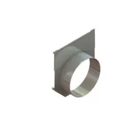   PRO OZ horganyzott acél végzáró elem – LN150, Hext.210 mm, DN110 kimenet