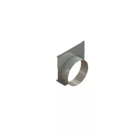 PRO OZ horganyzott acél végzáró elem – LN150, Hext.210 mm, DN110 kimenet