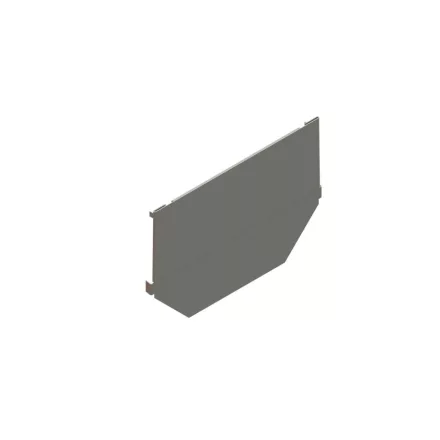 PRO OZ horganyzott acél végzáró elem – LN200, Hext.200 mm