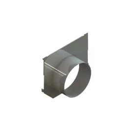   PRO OZ horganyzott acél végzáró elem – LN200, Hext.260 mm, DN160 kimenet