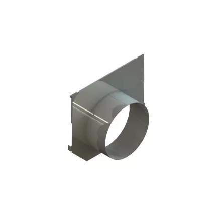 PRO OZ horganyzott acél végzáró elem – LN200, Hext.260 mm, DN160 kimenet