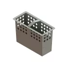 PRO fibrobeton csapadékvíz aknakészlet – LN200, Hext.260 mm, D400 öntöttvas rács