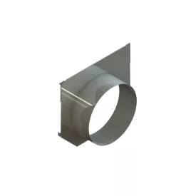   PRO OZ horganyzott acél végzáró elem – LN300, Hext.360 mm, DN250 kimenet