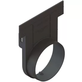   BASE végzáró elem univerzális – PP, LN100, Hext.200 mm, DN110 kimenet