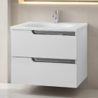 PIRAMIDA EURIDIKA fali függesztett fürdőszobabútor öntött márvány mosdóval 65 cm