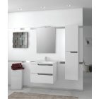 PIRAMIDA EURIDIKA fali függesztett fürdőszobabútor öntött márvány mosdóval 65 cm