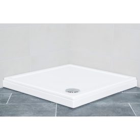   Favorit ULTRA SLIM zuhanytálca szögletes, Zuhanyszifonnal 80 x 80 cm