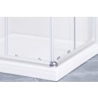 Favorit ULTRA SLIM zuhanytálca szögletes, Zuhanyszifonnal 80 x 80 cm