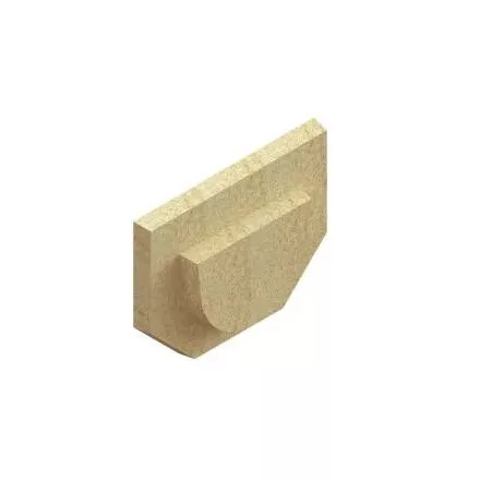 BASE végzáró elem – fibrobeton, LN100, Hext.125 mm
