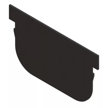 végzáró lap PP EASY 2 folyóka LN100 Hext.70 (végzáró akna-universala) (6821/2)