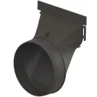 végzáró lap PP EASY 2 folyóka LN100 Hext.70 vízszintes kimenet D.110 (682109)