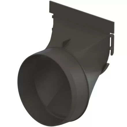 PP EASY 3 végzáró lap folyóka LN100 Hext.100 vízszintes kimenet D.110 (682909)