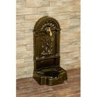 FIRENZE kerti alumínium öntvény álló falikút kalapácslakk arany, tömlővéges réz kerti csappal