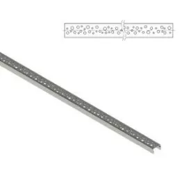   STAINLESS inox dekor folyókarács – buborék mintás, 1000×28,5 mm
