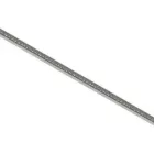STAINLESS inox dekor folyókarács – buborék mintás, 1000×28,5 mm