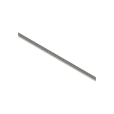 STAINLESS inox dekor folyókarács – esőcsepp mintás, 1000×28,5 mm