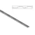 INOX BASE táblás rács 1000x28.5x17.4