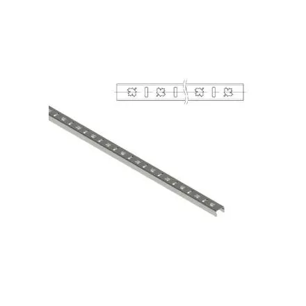 STAINLESS inox dekor folyókarács – juharlevél mintás, 1000×28,5 mm